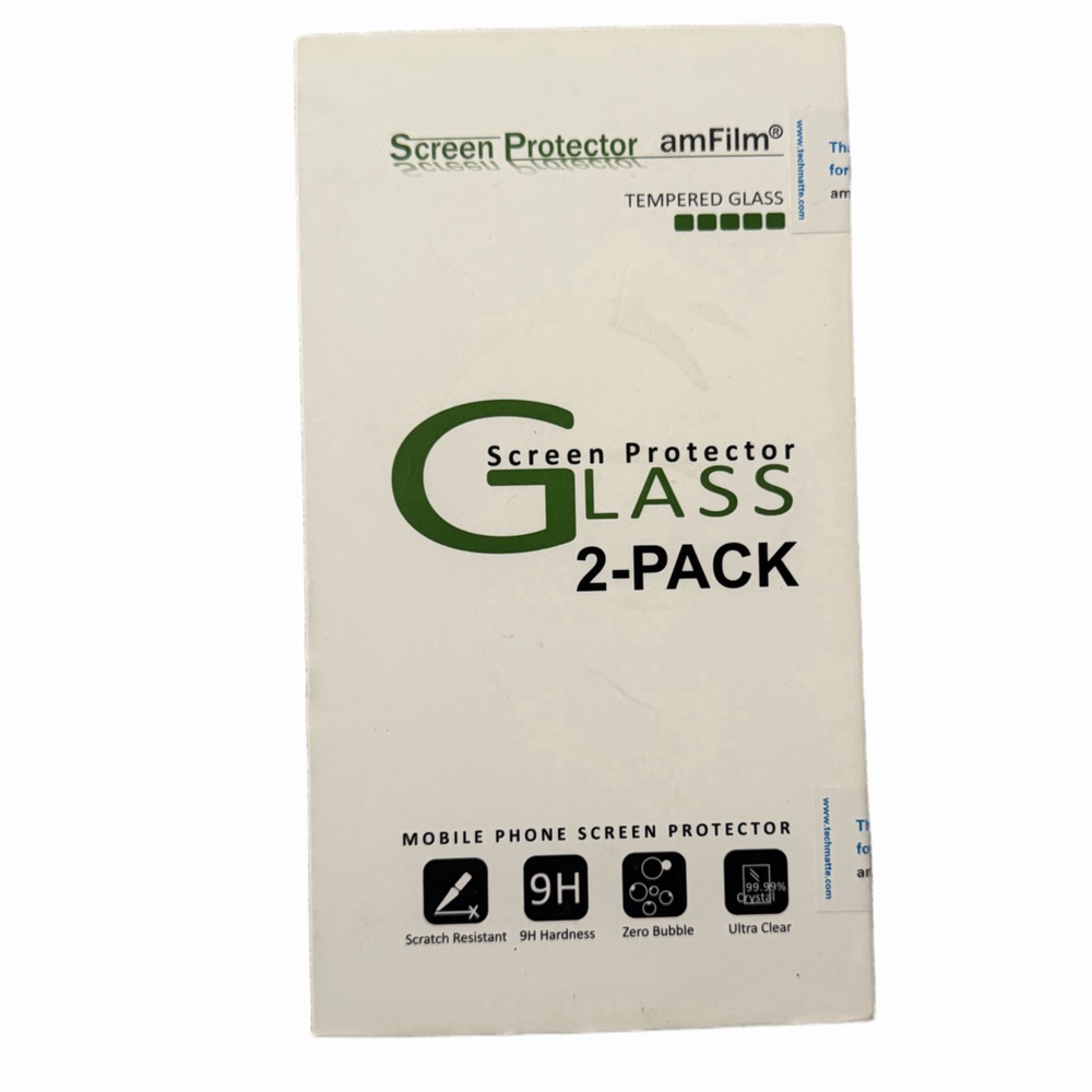iPhone 8 / 7 / 6 / 6s Screen Protector Glass 2-Pack | Tempered Glass